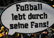Lokale Fandemonstration in Dortmund