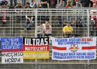 Jena-RB Leipzig Protest