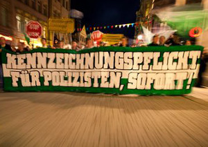 Kennzeichnungspflicht Demo Fürth 16.03.2012