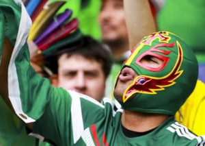 Fanfotos Brasilien - Mexiko (17.06.2014)