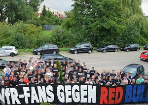 Boykott des Auswärtsspiels bei RB Leipzig der Crew Eleven