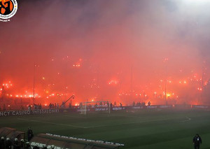 PAOK Saloniki - Olympiakos Piräus (08.02.2015) 0-0