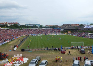 Saniertes Za Luzánkami Stadion