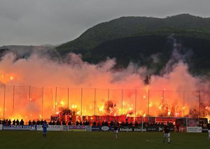 FK Sarajevo - FK Željezničar (24.04.2016) 1:2