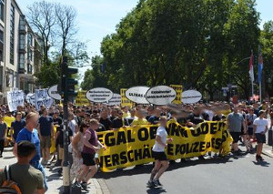 Demo gegen neues Polizeigesetz in NRW (07.07.2018)