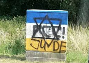 Antisemitische Schmierereien in Thüringen