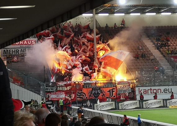 FC Energie Cottbus - Hallescher FC (10.10.2018) 1:2
