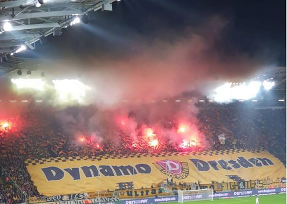 Dynamo Dresden - Erzgebirge Aue (19.10.2018) 1:1