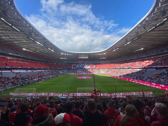 FC Bayern München - TSG Hoffenheim (23.10.2021) 4:0 Bild: privat