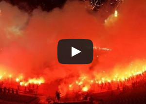 Video: Pyroaktion zu 100 Jahre Levski Sofia