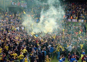 Pitch Invasions in England