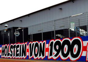 ​Neues Holstein Kiel Graffiti hinterm Stadion