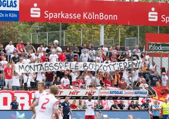 Fortuna-Fans kündigen Protestaktion gegen Montagsspiel an