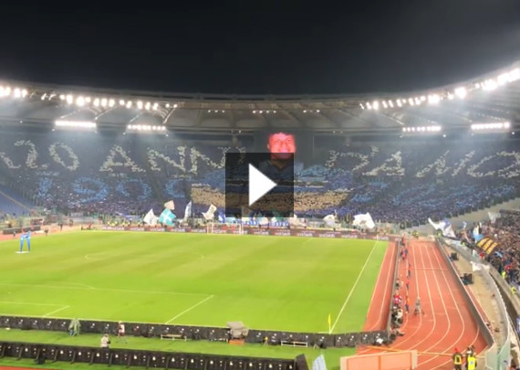 Video: Choreografie zu 120 Jahren Lazio Rom