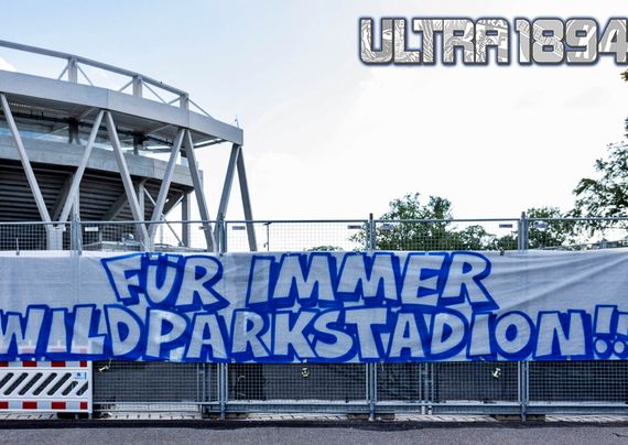 „Für immer Wildparkstadion!“: KSC-Ultras nehmen Stellung