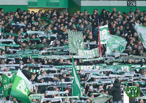 Auch Wanderers Bremen gehen wieder in die Ostkurve